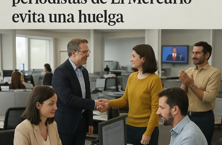Acuerdo Sindicato Periodistas El Mercurio Evita Huelga Inminente