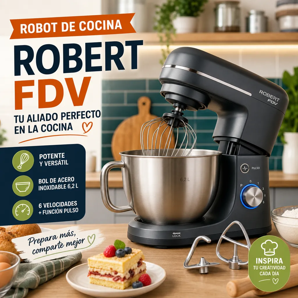 Robot de cocina Robert FDV: ¿La mejor opción en 2026?