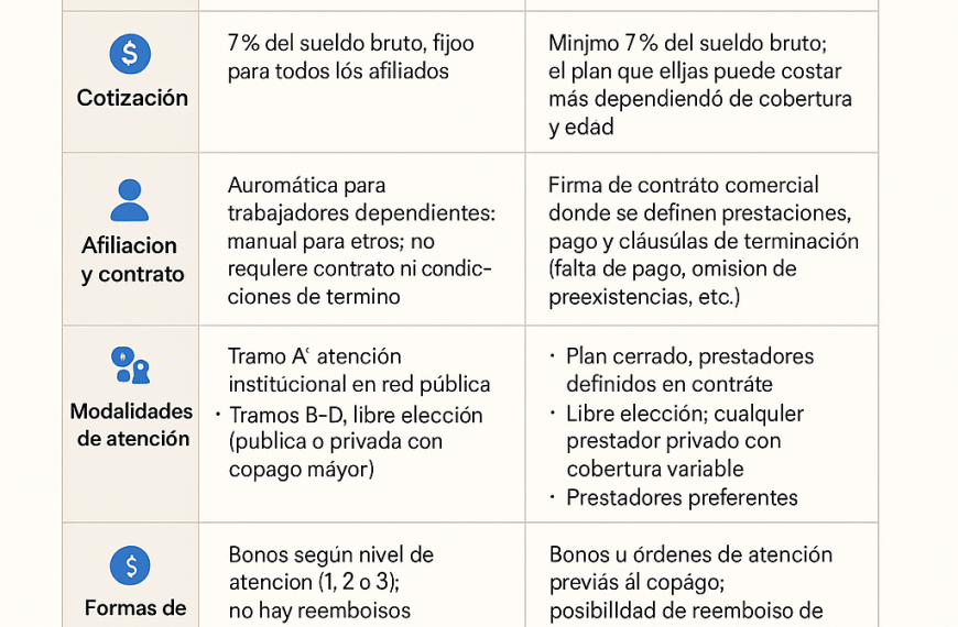 Comparación de planes de isapre: ¿Cómo elegir la mejor opción?