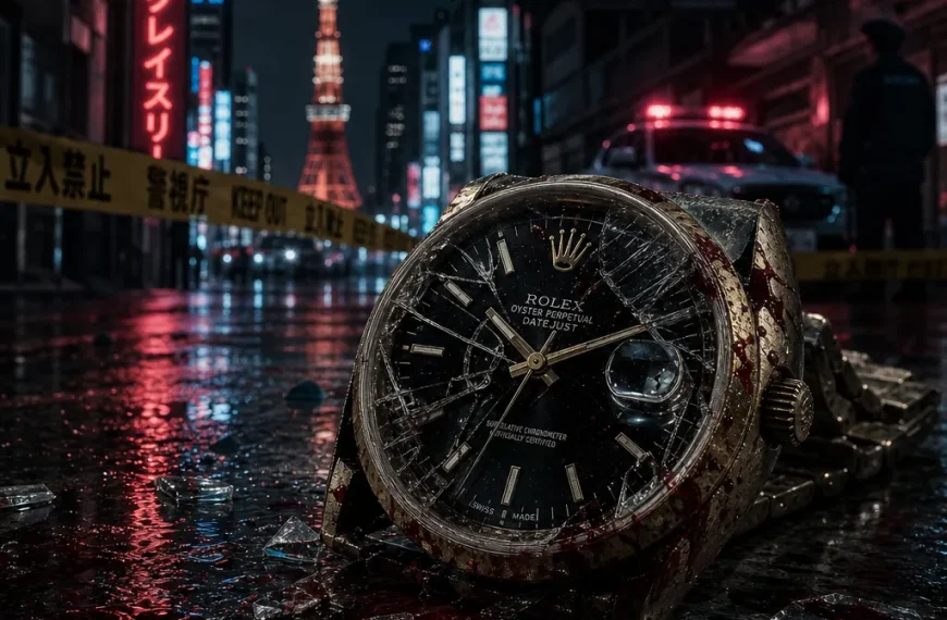 Robo de relojes de lujo en Japón: ¿Qué pasó en Nakano?