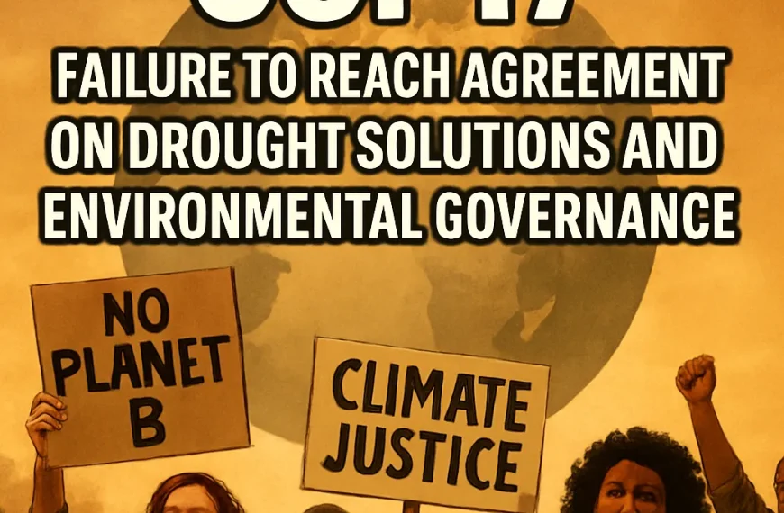 COP17: ¿Por qué el mundo no puede acordar soluciones a la sequía?