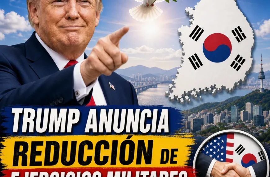 Donald Trump y su polémica decisión sobre ejercicios militares con Corea del Sur