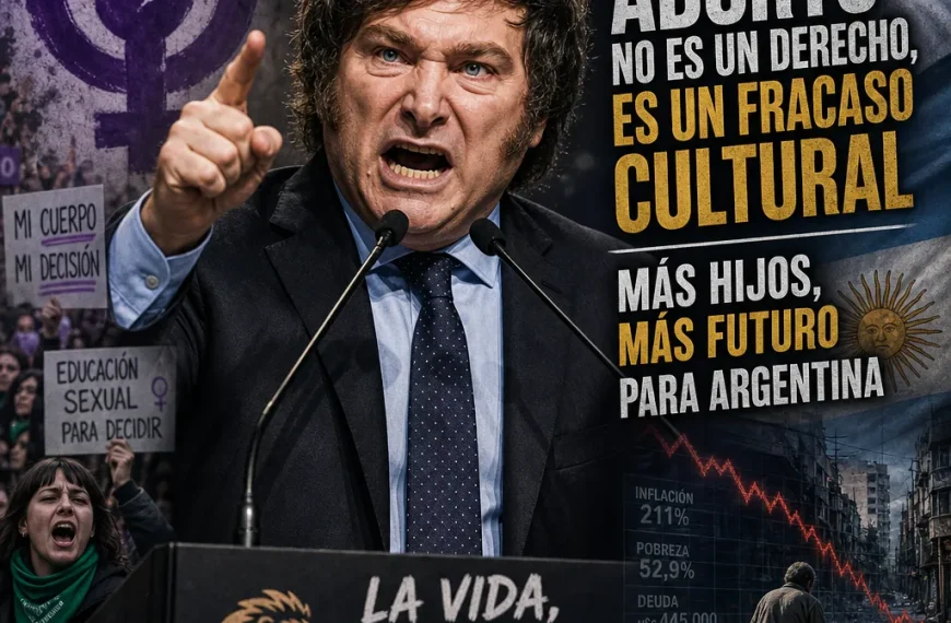 Javier Milei y la Verdad Detrás de la Baja Natalidad en Argentina