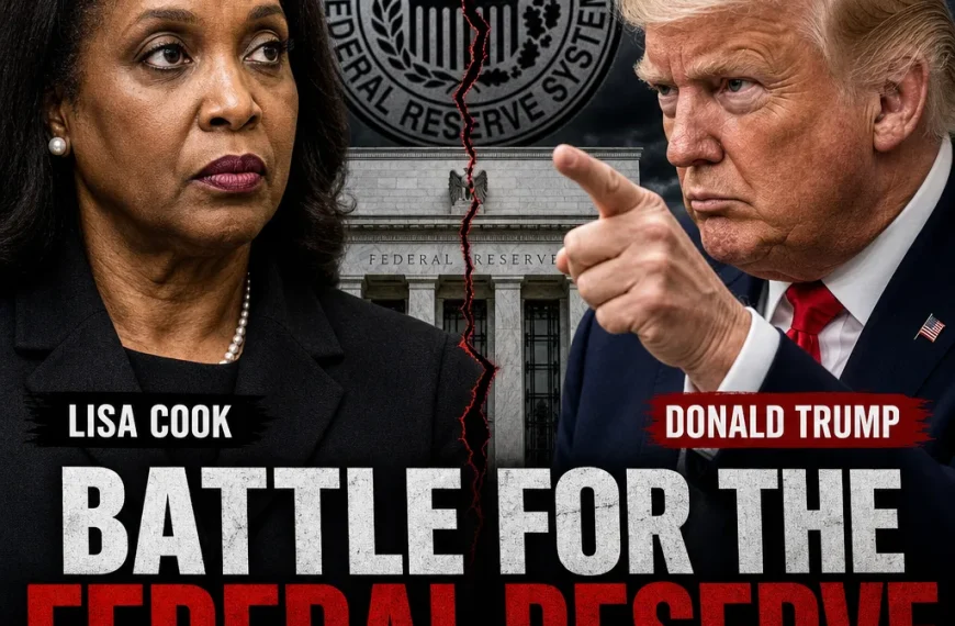 Lisa Cook: Trump’s Unyielding Push to Remove Her from the Fed