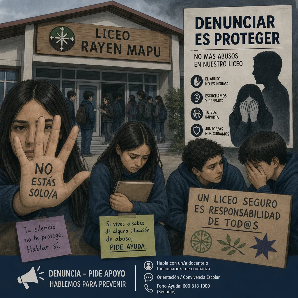 Liceo Rayen Mapu: Escándalo por abusos que estremecen a Quellón