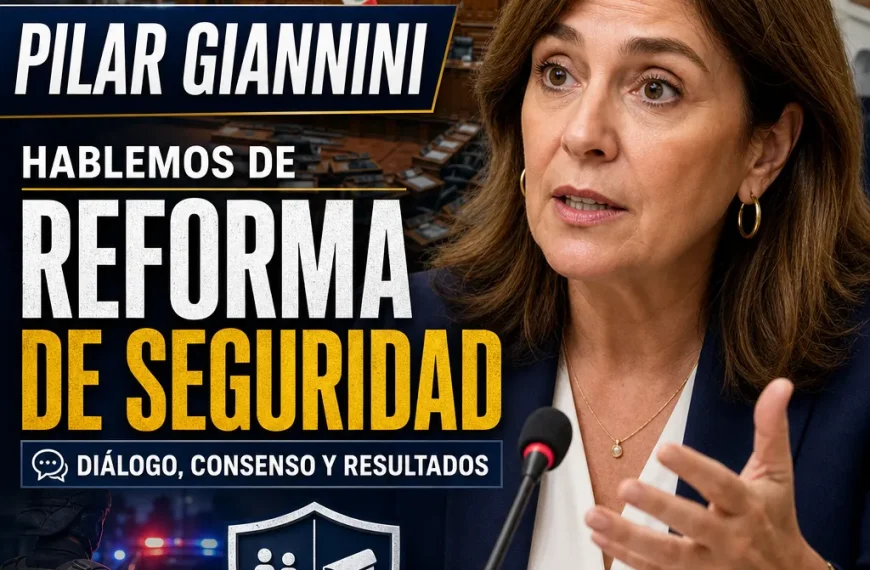 Reforma de Seguridad: ¿Por Qué Pilar Giannini La Defiende?