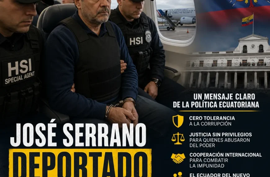 José Serrano: La Impactante Deportación y Nuevas Amenazas de Noboa