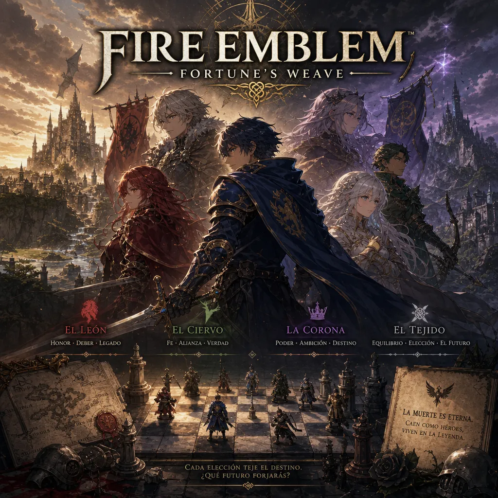 Fire Emblem: Fortune’s Weave y su Revolución Narrativa en Switch 2