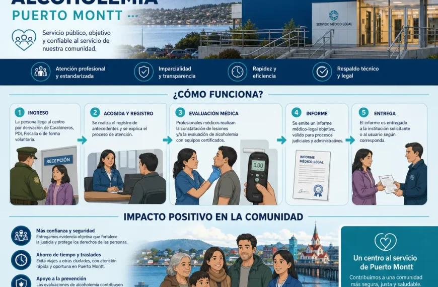 Centro de Constatación de Lesiones y Alcoholemia en Puerto Montt