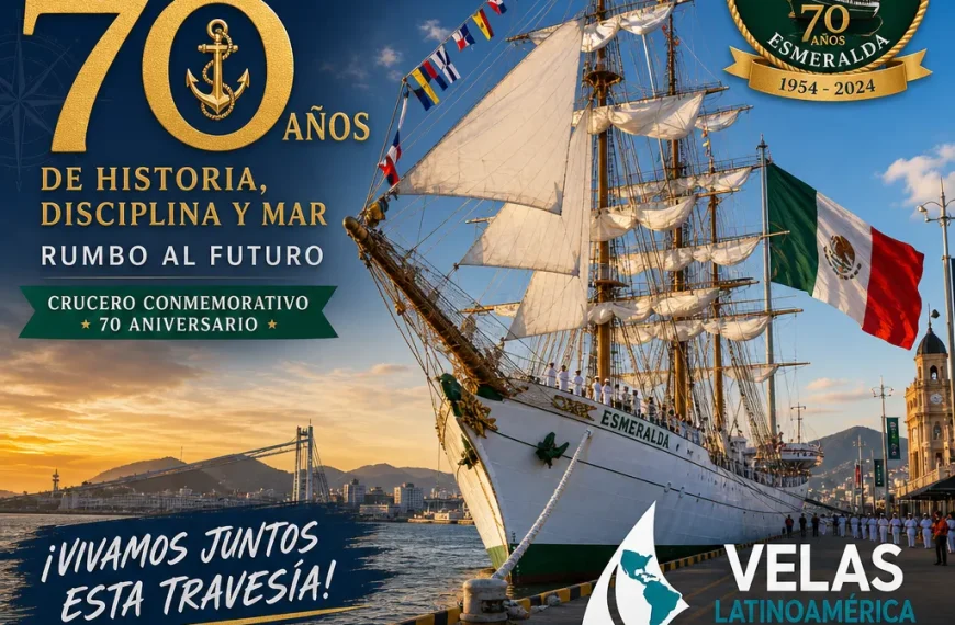Velero escuela Esmeralda: Un viaje de 70 años lleno de aventuras