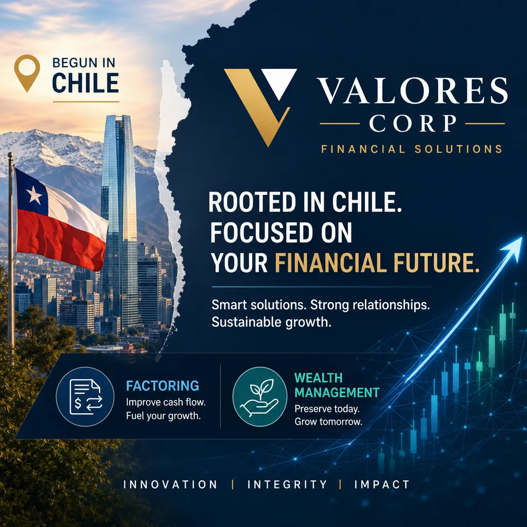 Valores Corp Financial Solutions: El nuevo jugador en finanzas en Chile