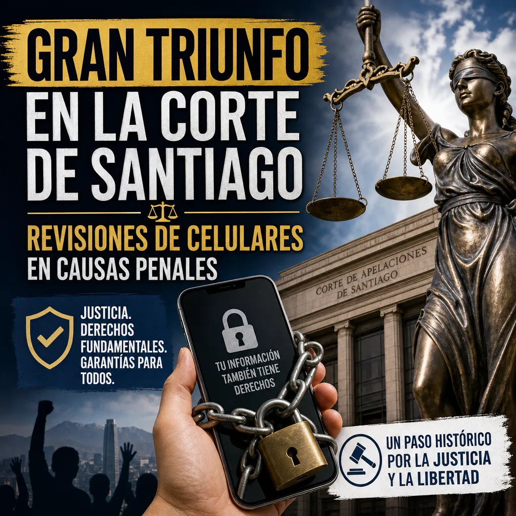 Corte de Santiago: Limitaciones a la Revisión de Celulares Incautados