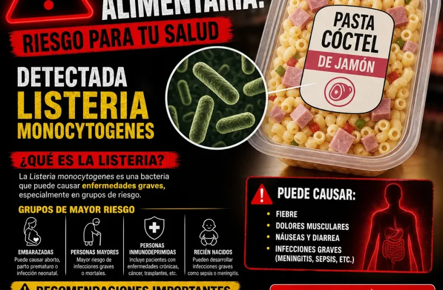 Alerta alimentaria: Descubre la verdad sobre la Listeria monocytogenes en productos