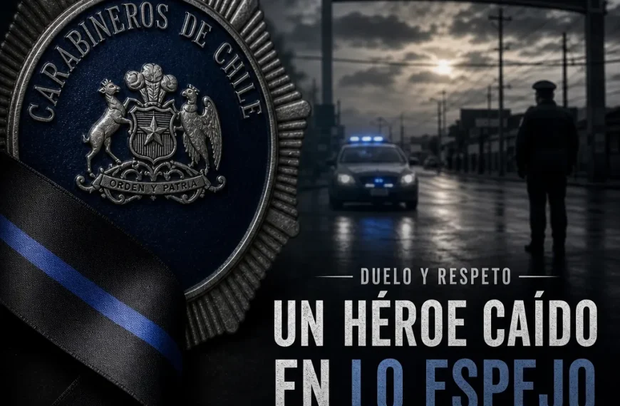 Muerte Carabinero Lo Espejo: Un triste desenlace que impacta a Chile
