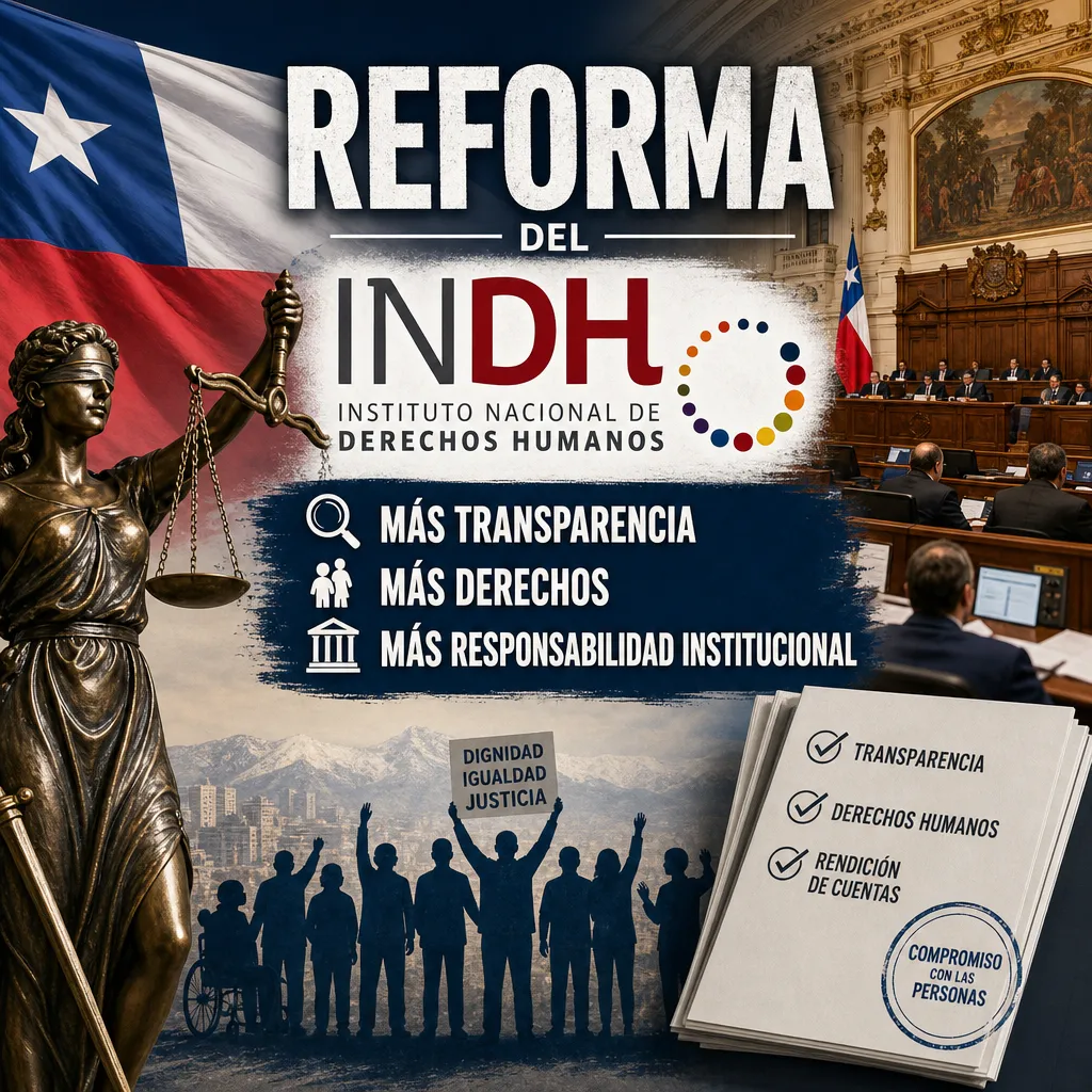 Reforma del INDH: ¿Qué cambios traerá para los derechos humanos?
