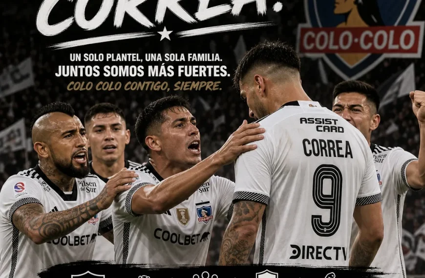 Colo Colo y el Poderoso Apoyo a Javier Correa Tras su Sanción
