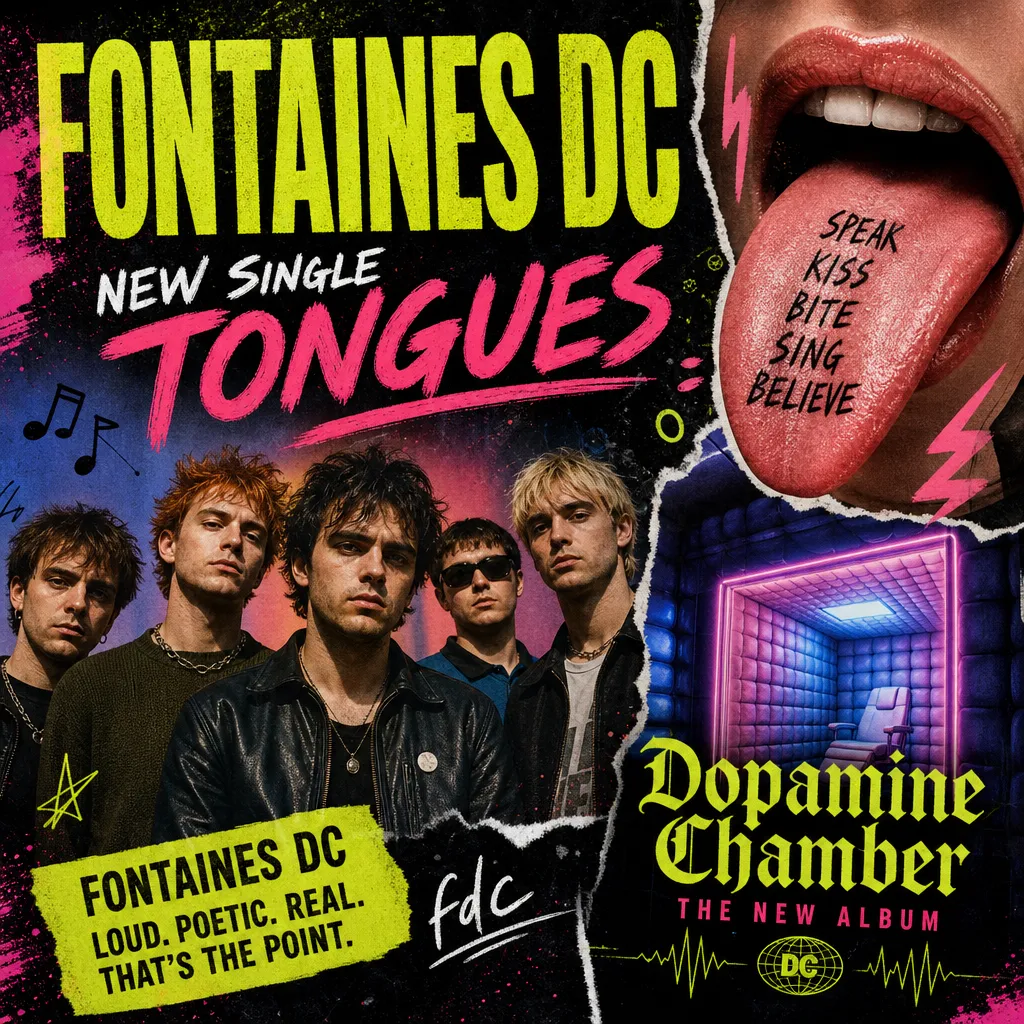 Fontaines DC sorprende con ‘Tongues’, un adelanto irresistible