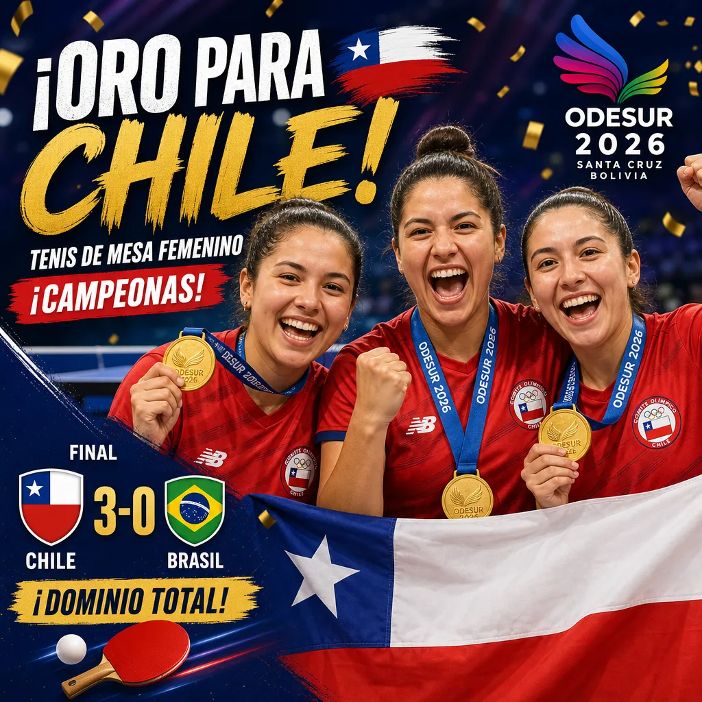 Tenis de mesa: El triunfo de Team Chile que asombró a todos en Odesur