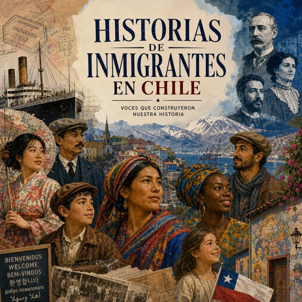 Historias de Inmigrantes en Chile: Legados Olvidados y Huellas