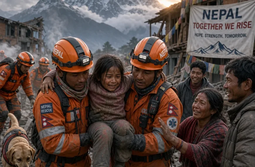 Nepal: Rescates heroicos tras desastres naturales que asolan el país