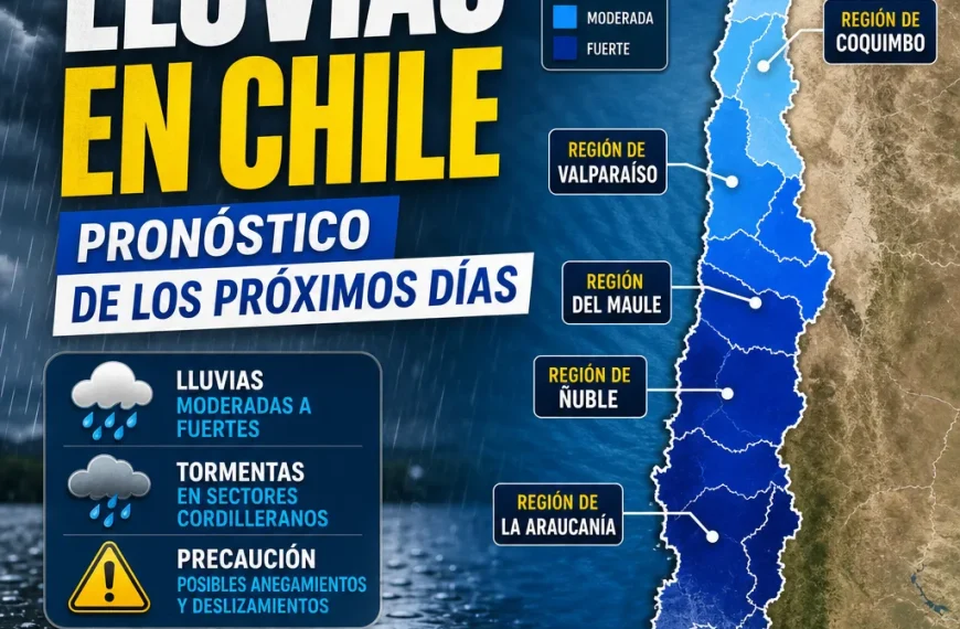 Retorno de la lluvia: ¿Cuándo y dónde afectará a Chile en septiembre?