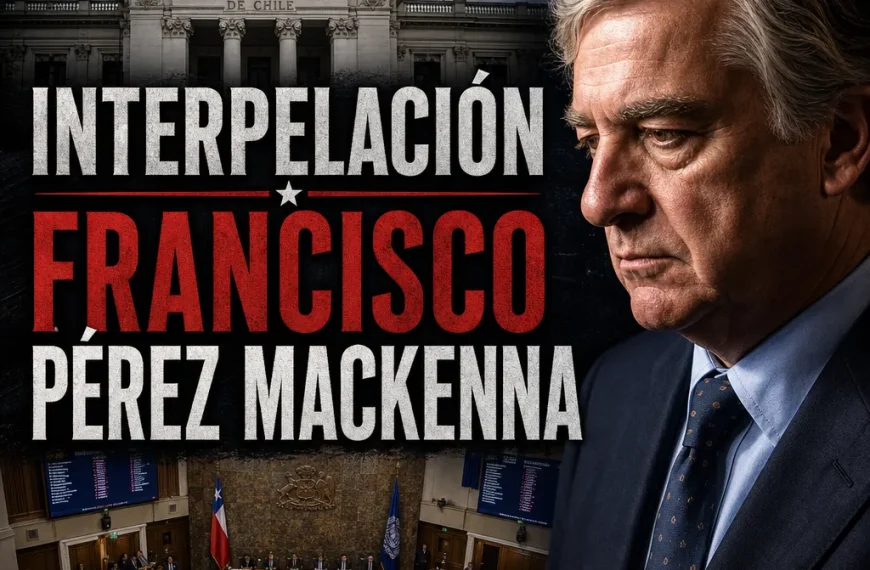 Interpelación Francisco Pérez Mackenna: ¿Qué preguntas se plantean?