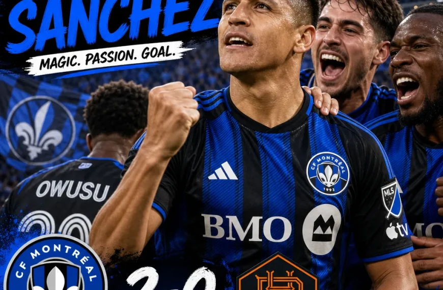 Alexis Sánchez juega los 90 minutos: Montreal vuelve al triunfo en la MLS