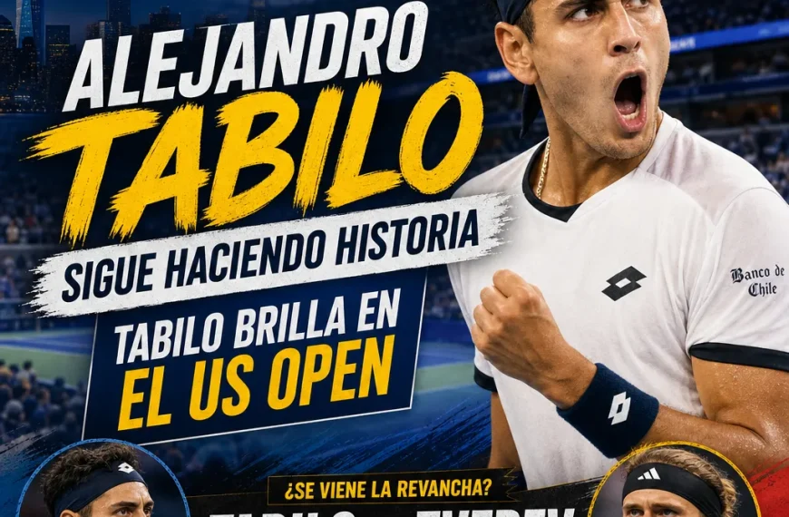Alejandro Tabilo US Open: ¿Se prepara para la revancha ante Zverev?