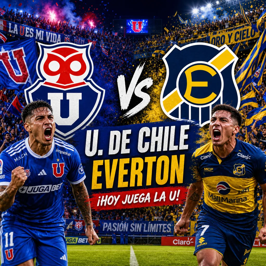 Copa Chile: Emociones y sorpresas en el duelo Universidad de Chile vs Everton