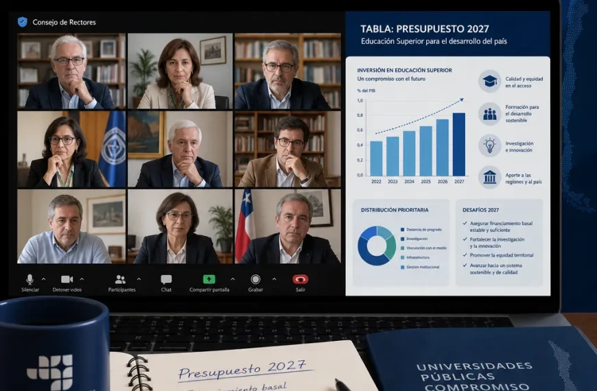 Presupuesto 2027: Incertidumbre en Universidades Chilenas por Recortes
