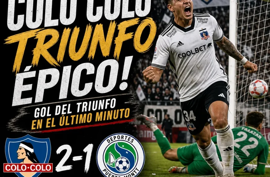 Colo Colo Copa Chile: Un Gol en el Último Minuto que Sorprendió