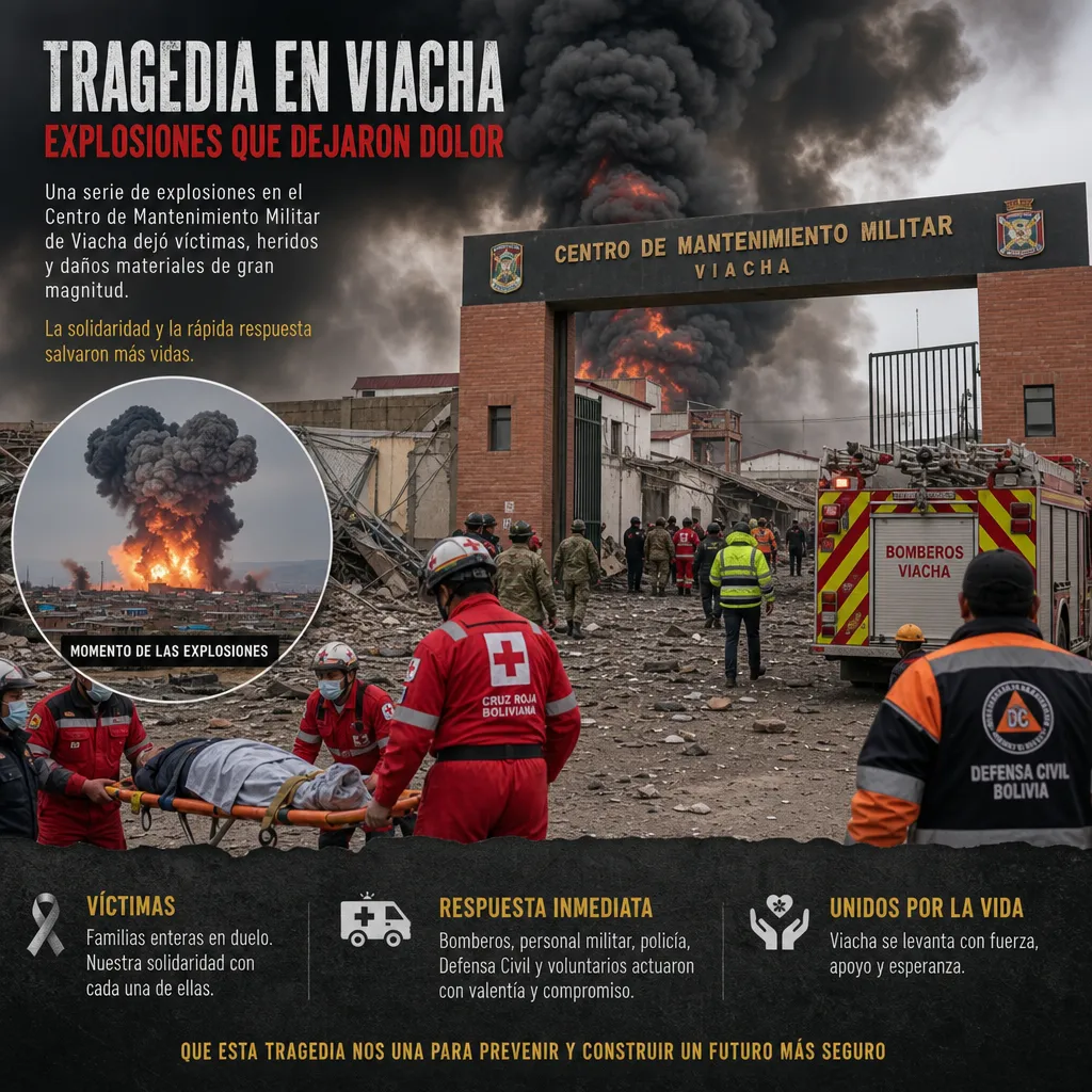 Explosiones en Viacha: Una Tragedia que Deja Heridos y Desaparecidos