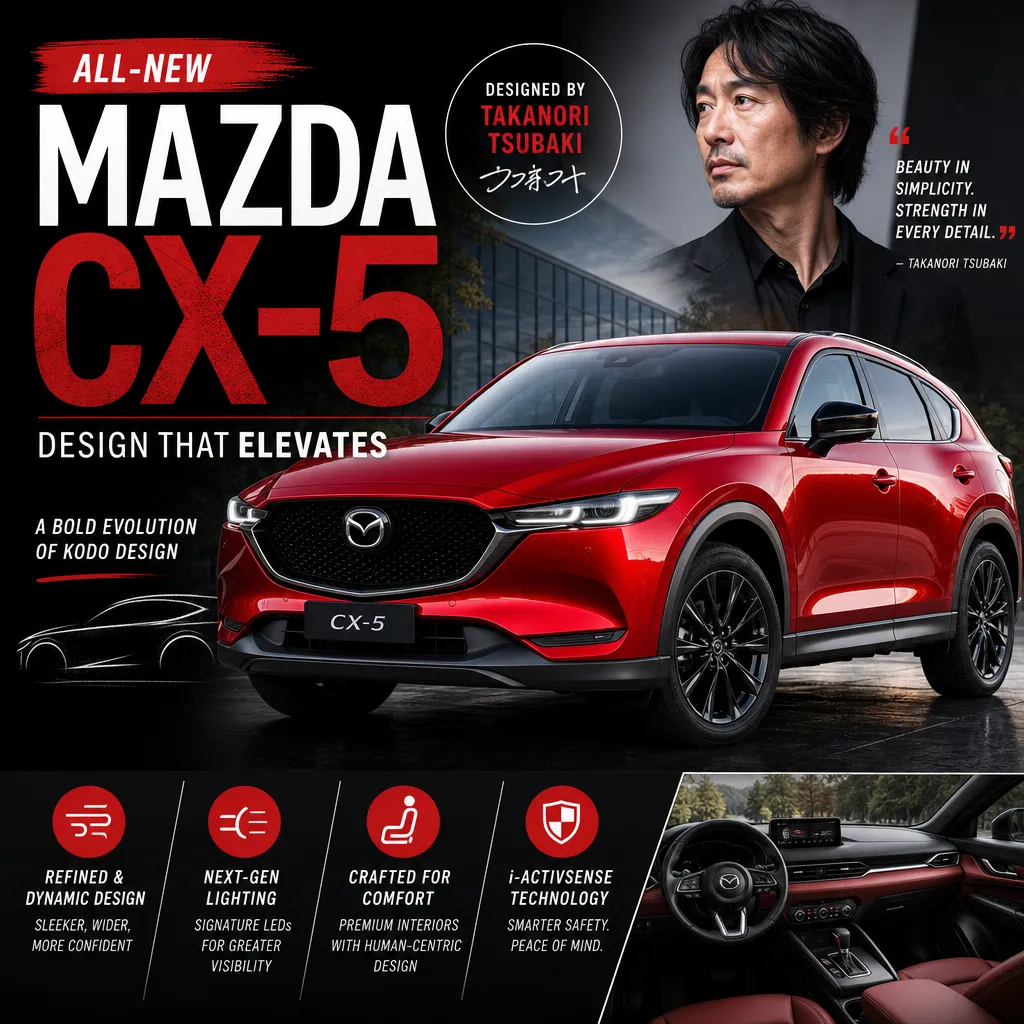 Mazda CX-5: Descubre cómo el nuevo diseño transformó este SUV