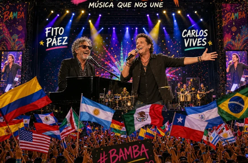 Festival Bamba: Momentos Inolvidables con Fito Páez y Carlos Vives