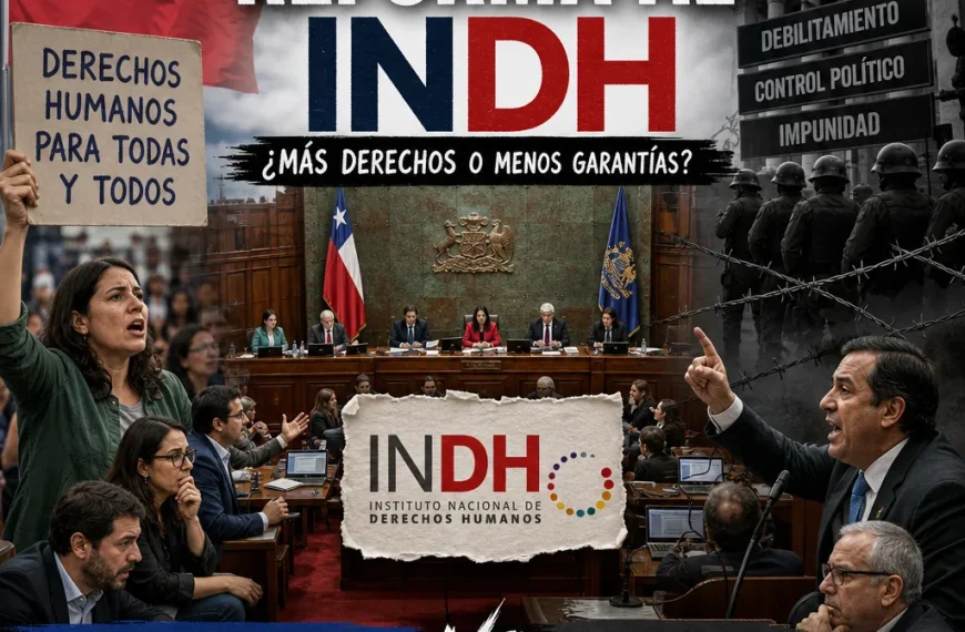 Reforma al INDH: ¿Un paso hacia el autoritarismo en Chile?