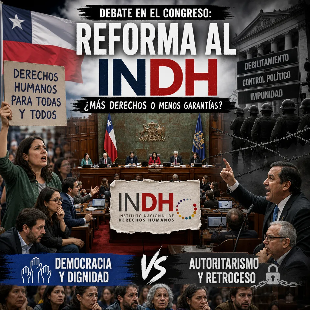 Reforma al INDH: ¿Un paso hacia el autoritarismo en Chile?