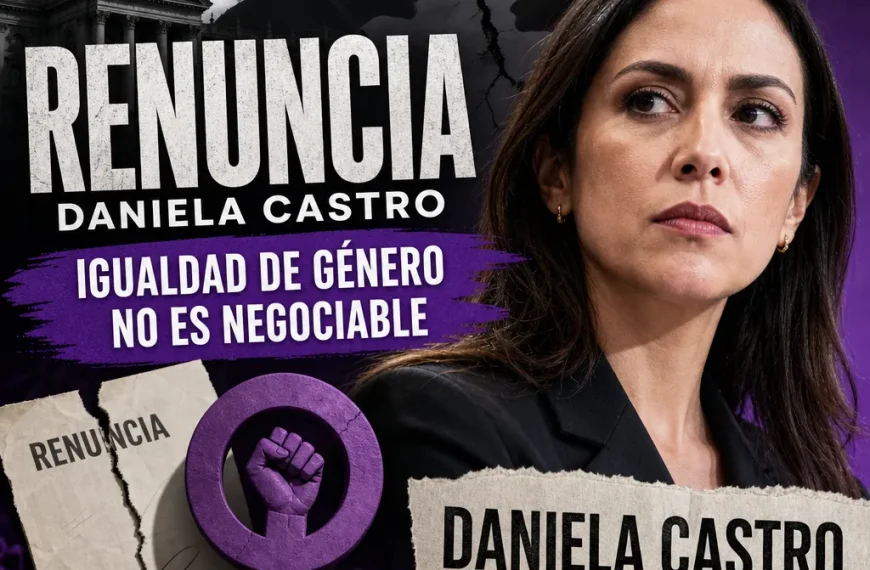 Daniela Castro renuncia: ¿Qué lleva a una exsubsecretaria a dar este paso?