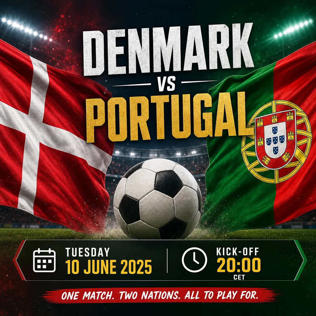 Ver Dinamarca vs Portugal: Horario y dónde seguir el partido