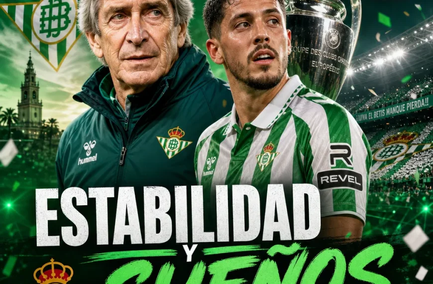 Manuel Pellegrini: ¿Por qué es clave para el futuro del Betis?