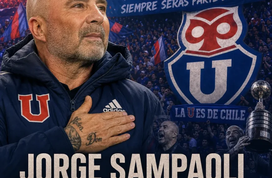 Jorge Sampaoli regresa a Chile para un emotivo homenaje