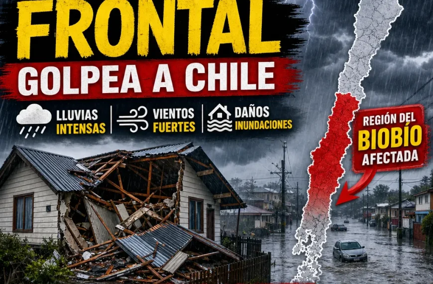 Daños por sistema frontal: impactantes efectos en viviendas y albergues