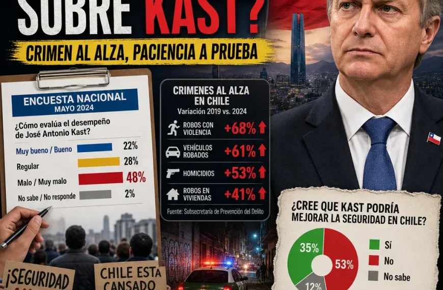 Desaprobación del Presidente José Antonio Kast: Sorprendentes Resultados de Cadem