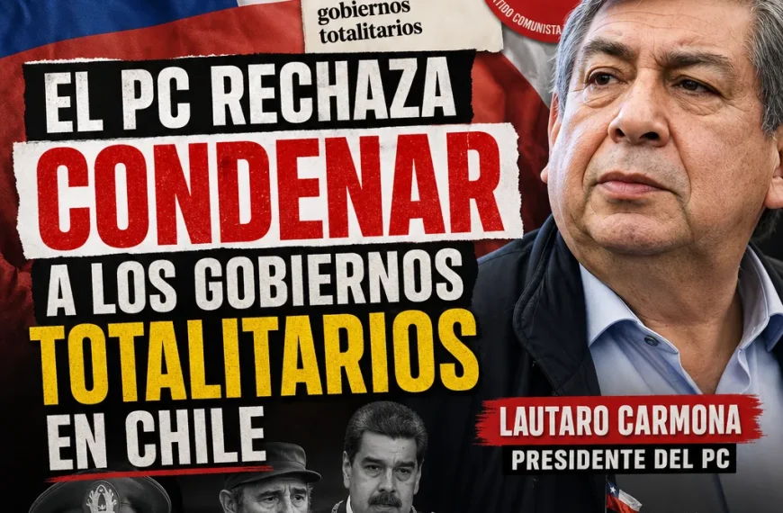 Rechazo del PC a la condena de gobiernos totalitarios: Lo que no te contaron