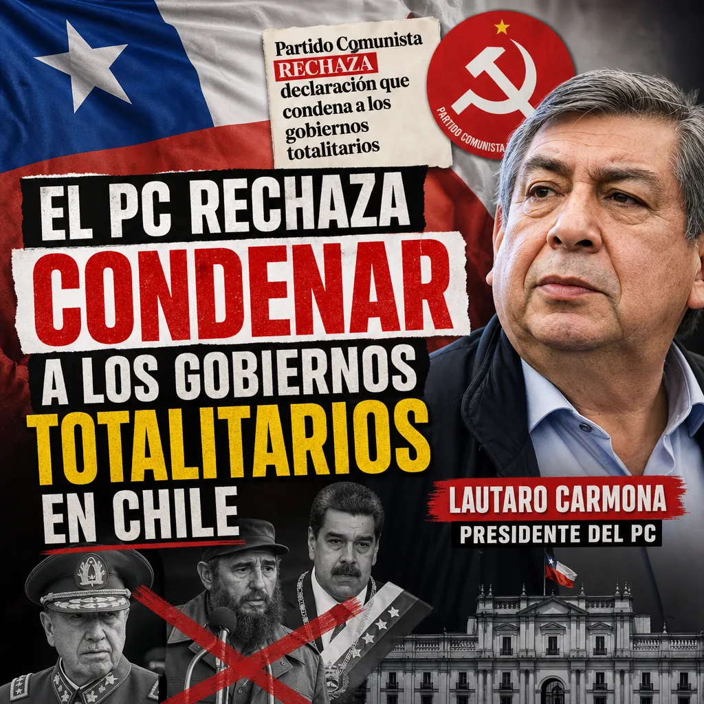 Rechazo del PC a la condena de gobiernos totalitarios: Lo que no te contaron