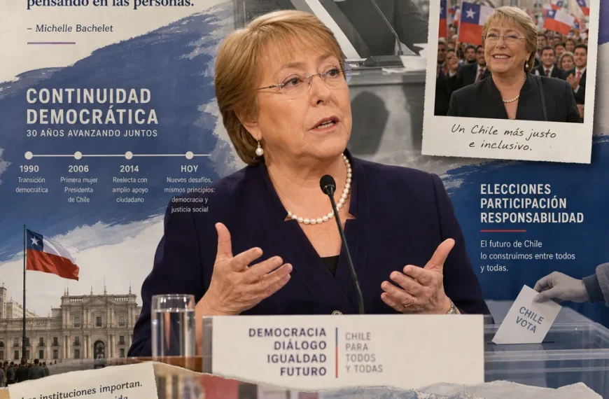 Michelle Bachelet y la Posibilidad de una Nueva Candidatura Electoral