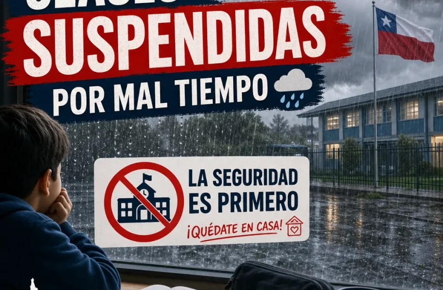 Suspensión de Clases: Comunas que Aún Mantienen la Medida en Chile