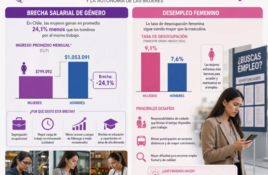 Desempleo Femenino en Chile: ¿Cómo se Puede Combatir la Brecha?