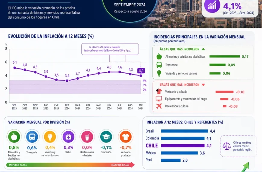 Índice de Precios al Consumidor: ¿Qué nos dice la inflación de septiembre?
