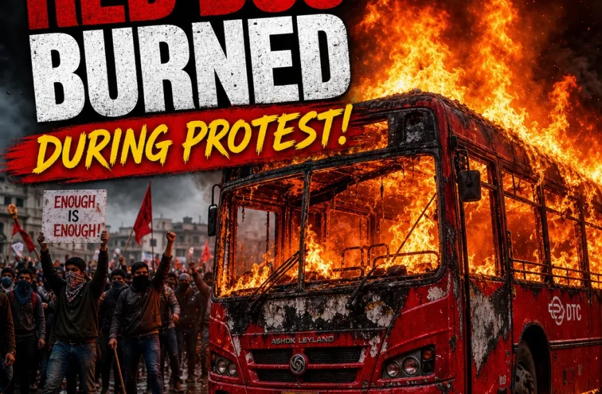 Bus RED Conchalí: Lo que Ocultó la Quema Durante la Manifestación