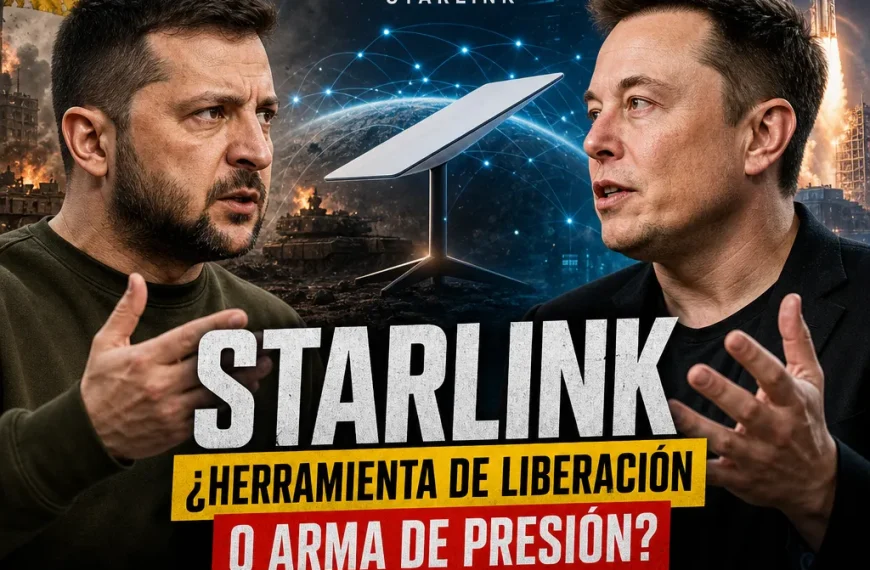 Starlink: ¿El nuevo dilema entre Zelensky y Musk por Ucrania?